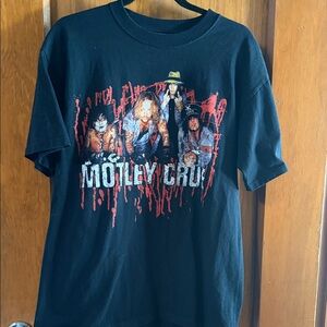 Men’s Anvil Black Cotton T-Shirt